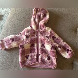 Disney Pink and Cream Fleece Hoodie